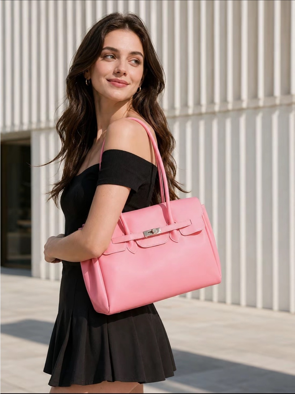 Jelly Firkin Birkin Shoulder Bag - Picture 6 of 6